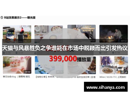 天猫与风暴胜负之争谁能在市场中脱颖而出引发热议